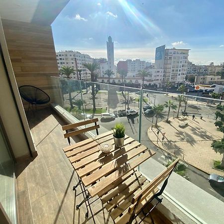 Luxueux Appartement Avec Vue Panoramique, Proche De La Gare Welcome Stay คาซาบลังกา ภายนอก รูปภาพ