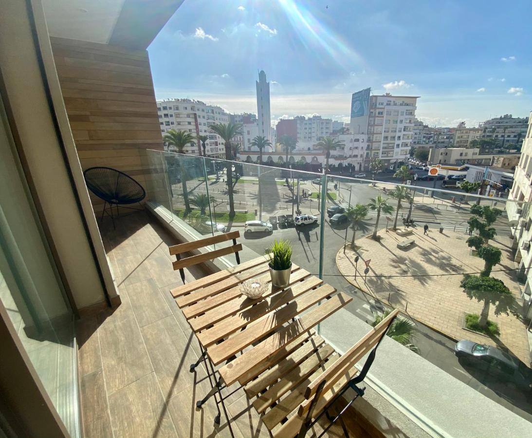 Luxueux Appartement Avec Vue Panoramique, Proche De La Gare Welcome Stay คาซาบลังกา ภายนอก รูปภาพ